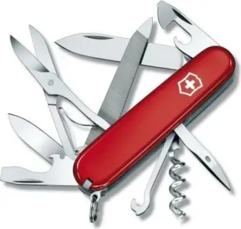 Thikë xhepi Victorinox "Mountaineer", e kuqe