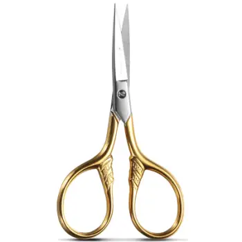 Gërshërë për qëndisje Victorinox, me dorëza ari, 9 cm