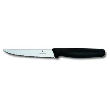 Thikë bifteku Victorinox, e zezë