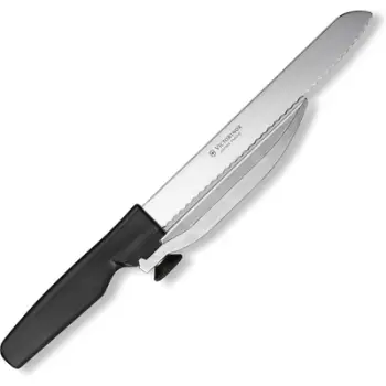 Thikë për prerje Victorinox DUX, me mbajtëse të plastikës, e zezë