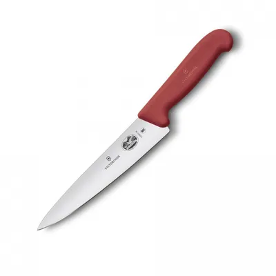 Thikë për gdhendje Victorinox "Fibrox", e kuqe e errët - 1