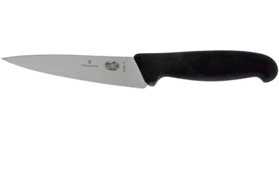 Thikë gdhendëse Victorinox Fibrox, e zezë - 1