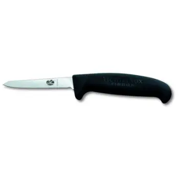 Thikë Victorinox për mish pule , Fibrox, e zezë