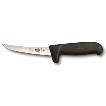 Thikë Victorinox për prerje, me maje Fibrox 12 cm, e zezë