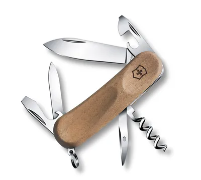 Thikë xhepi Victorinox "Evolution Wood 63", e kaftë - 1