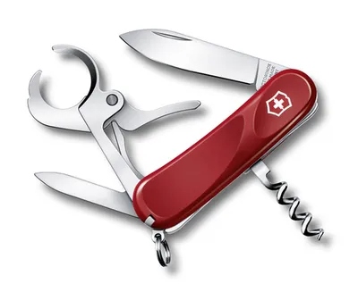 Thikë xhepi me prerëse për cigare Victorinox "Cigar36", e kuqe - 1