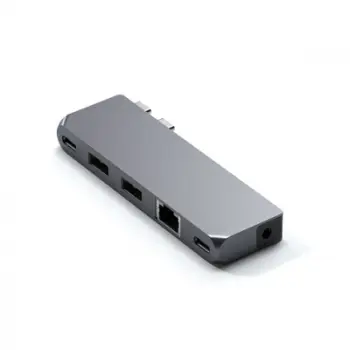 Përshtatës Satechi Aluminium Pro Hub Mini, i hirtë
