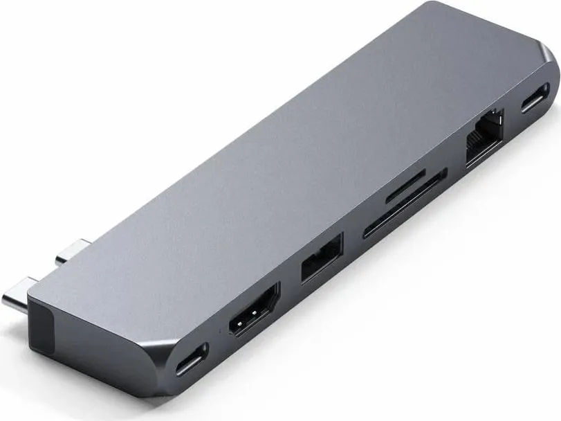 USB Hub Satechi Pro Hub Max, i hirtë - 1