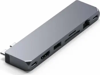 USB Hub Satechi Pro Hub Max, i hirtë
