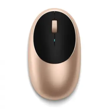 Maus Satechi M1, wireless, Bluetooth, USB, i zi dhe i artë