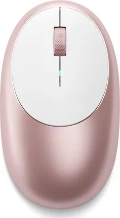 Maus Satechi M1, wireless, Bluetooth, USB, Bialo-zloty - 1