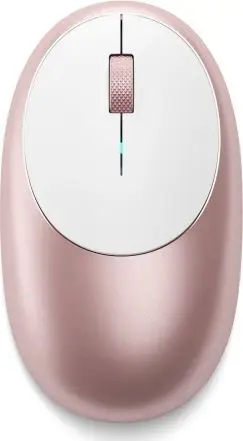 Maus Satechi M1, wireless, Bluetooth, USB, Bialo-zloty