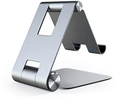 Satechi Aluminium R1 Adjustable Mobile Stand, Space Grey - 3