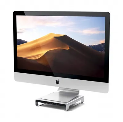 Mbajtëse Satechi Aluminum Hub për iMac, e argjendtë - 1