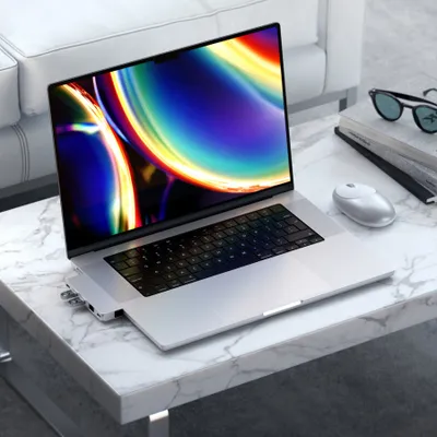 Përshtatës Satechi Aluminium Pro Hub Mini, i argjendtë - 7