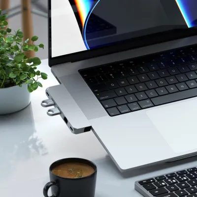 Përshtatës Satechi Aluminium Pro Hub Mini, i argjendtë - 8