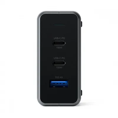Karikues kompakt Satechi GAN USB-C PD, 100W - 2