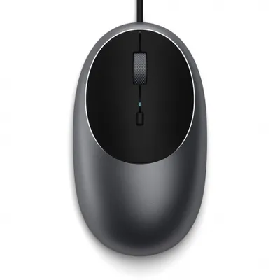 Maus Satechi C1 USB-C, i hirtë - 1
