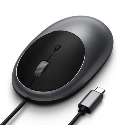 Maus Satechi C1 USB-C, i hirtë - 3