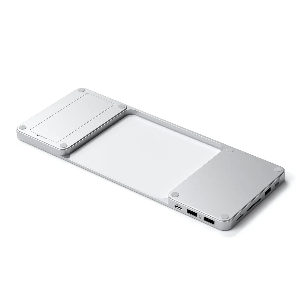 Docking station Satechi Slim USB-C për Apple iMac 24", i argjendtë - 4