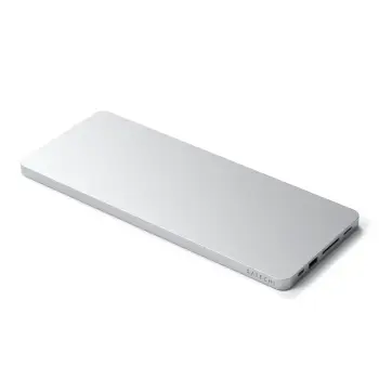 Docking station Satechi Slim USB-C për Apple iMac 24", i argjendtë