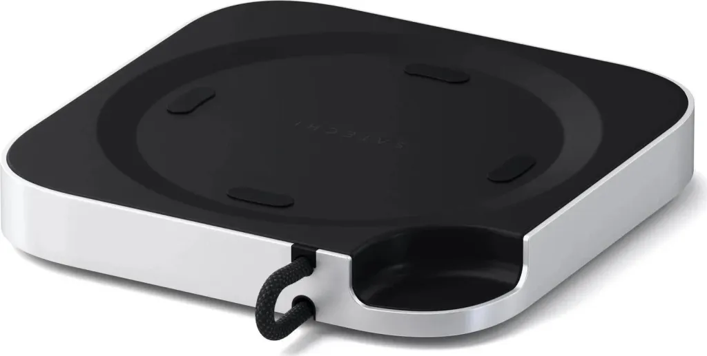Stand & hub Satechi për Mac Mini M4/M4 Pro, slot SSD M.2 NVMe, silver - 3