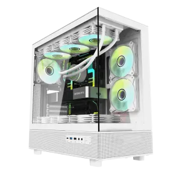 Kasë Darkflash Case DPX90, M-Tower, e bardhë