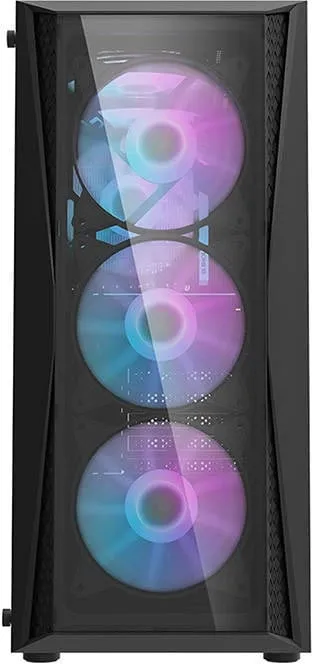 Kasë kompjuteri Darkflash DK352 Plus, e zezë - 2