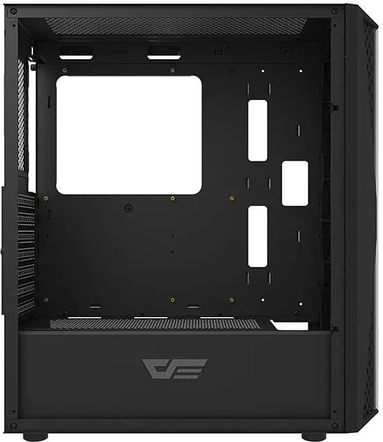 Kasë kompjuteri Darkflash DK352 Plus, e zezë - 4