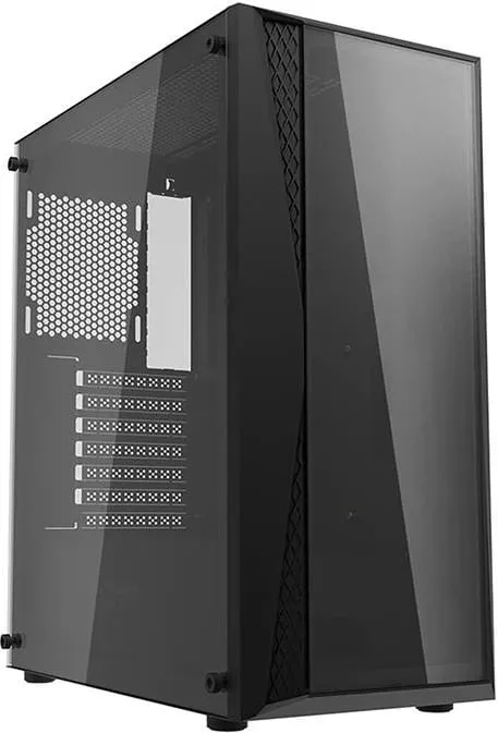 Kasë kompjuteri Darkflash DK352 Plus, e zezë - 5