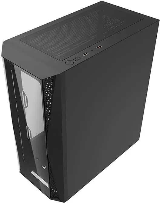 Kasë kompjuteri Darkflash DK352 Plus, e zezë - 7