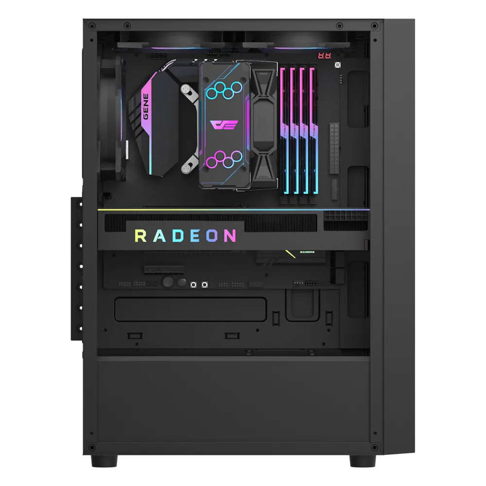 Kasë Darkflash A290, Mid-Tower, e zezë - 6