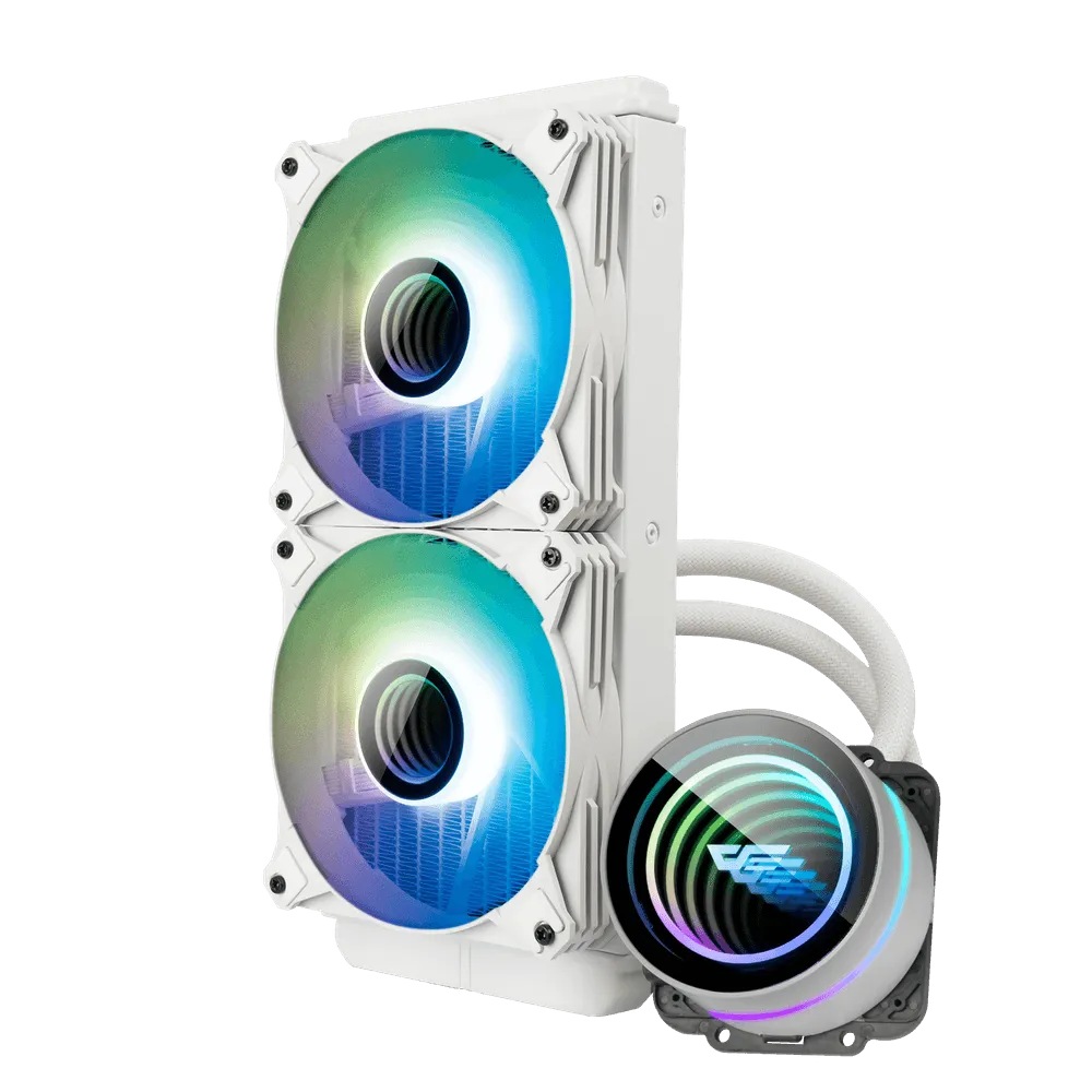 Ftohës me ujë Darkflash DX240 V2.6, AIO - 3