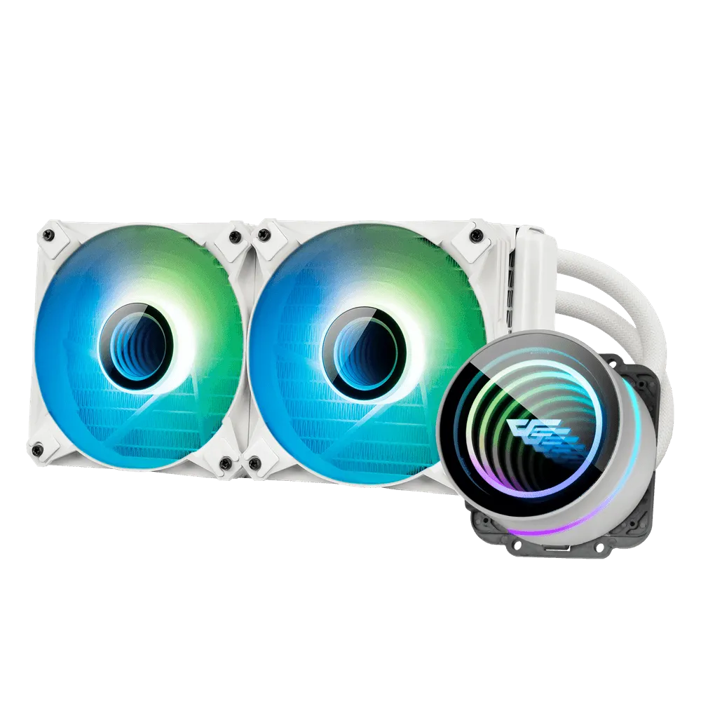 Ftohës me ujë Darkflash DX240 V2.6, AIO - 4