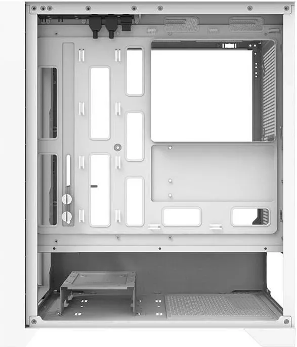 Kasë Darkflash DRX70, Mid-Tower, e bardhë - 6