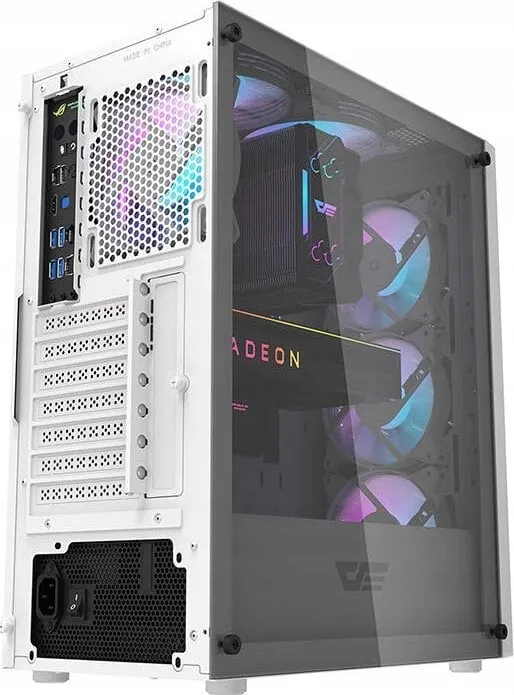Kasë Darkflash DK352 Mesh ARGB, e bardhë, Midi Tower - 3