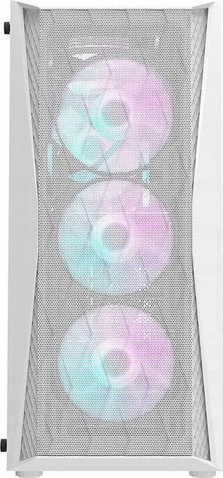 Kasë Darkflash DK352 Mesh ARGB, e bardhë, Midi Tower - 4