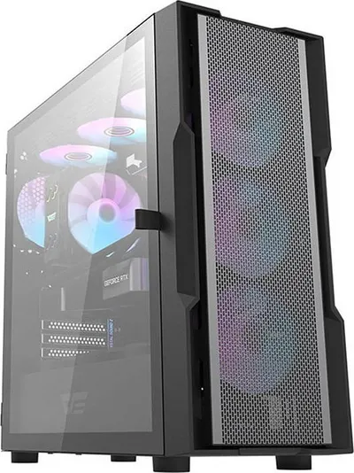 Kasë Darkflash DK431 Mesh, Midi Tower - 1