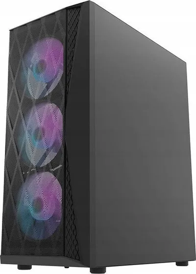 Kasë kompjuteri Darkflash DK352 Plus, e zezë - 2