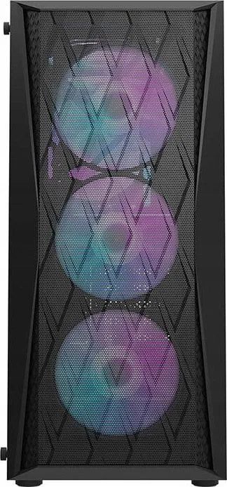 Kasë kompjuteri Darkflash DK352 Plus, e zezë - 4