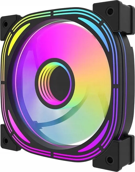 Ftohës Darkflash INF 24 Pro PWM ARGB, 120 mm, i zi - 3