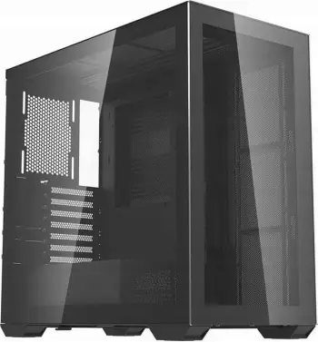 Kasë Darkflash DLX4000 Glass, e zezë, Midi Tower