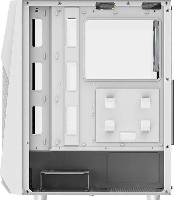 Kasë Darkflash DK150 RGB, e bardhë, Midi Tower - 6