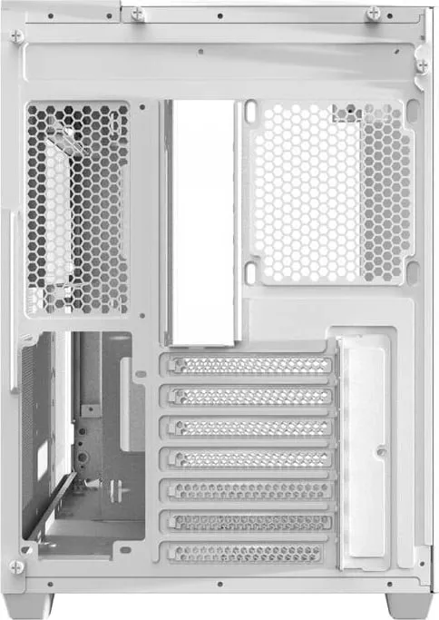 Kasë Darkflash TH285, ATX, 4 ventilatorë, xham i temperuar, e bardhë - 5