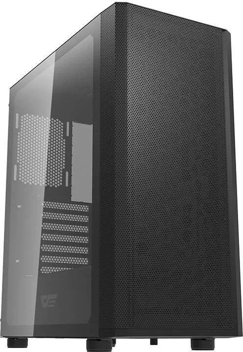 Kasë Darkflash DK360, midi tower, pa ventilatorë, e zezë - 7