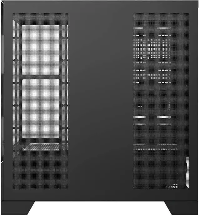 Kasë Darkflash DY451, Big Tower, pa ventilatorë, e zezë - 4