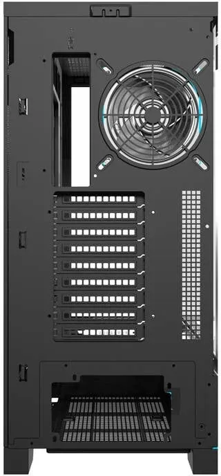 Kasë Darkflash DY451L PRO, Big Tower, me 1 ventilator, e zezë - 5
