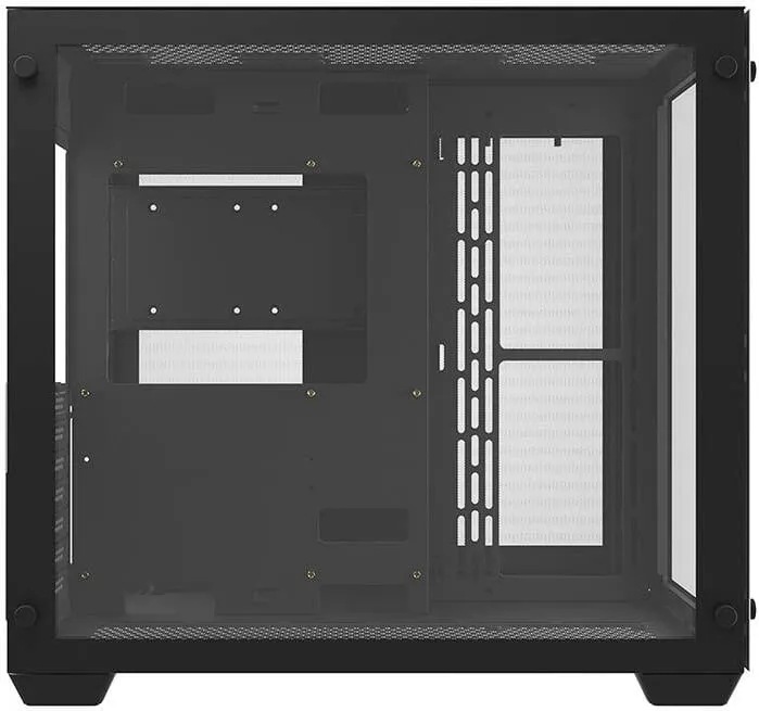 Kuti kompjuteri Darkflash C285, ATX Mid Tower, panel xhami i temperuar, e zezë - 4