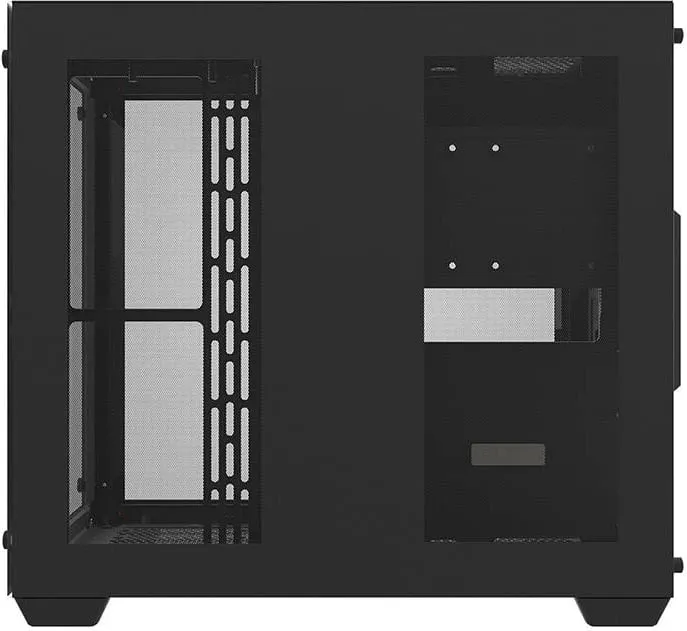 Kuti kompjuteri Darkflash C285, ATX Mid Tower, panel xhami i temperuar, e zezë - 5