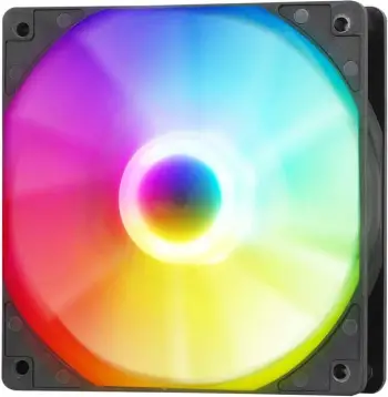 Kasë ventilatorë Darkflash C7 3in1, 120 mm, ARGB, e zezë, set prej 3 copë